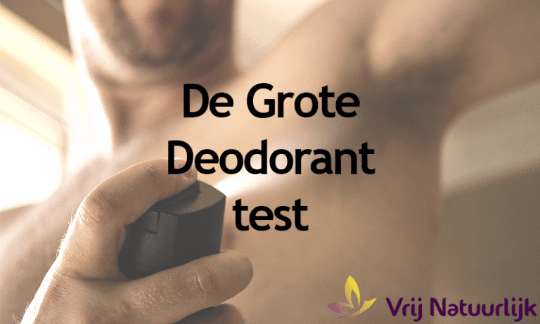 De Grote Deodorant test aluminiumzouten vegan zero waste