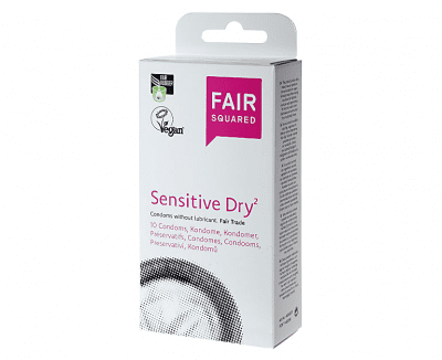Fair Squared Condooms Sensitive-Dry