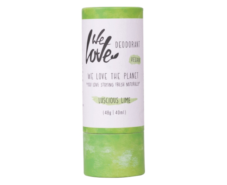 We Love The Planet Lucious Lime vegan deodorant stick
