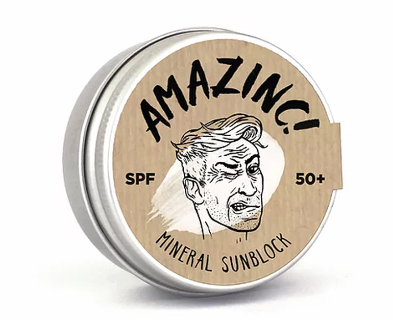 amazinc! sruf zinc sunblock spf50