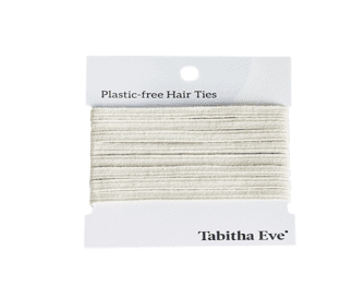 Tabitha Eve haar elastiekjes crème wit plasticvrij
