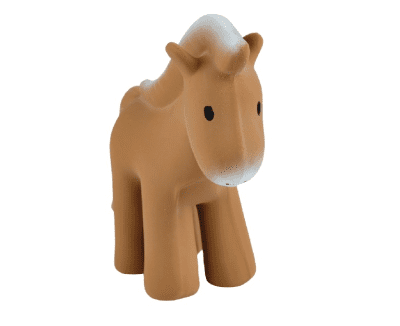 Tikiri badspeeltje Paard duurzaam speelgoed voor in bad